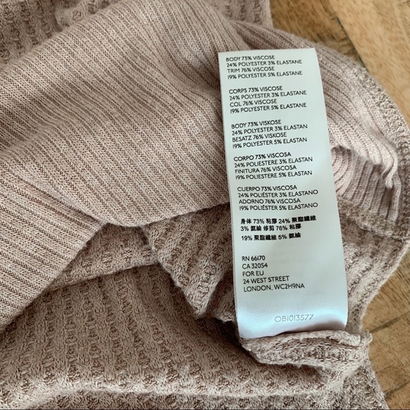 Free People North Shore Thermal Sand Top Size Medium - Picture 9 of 13